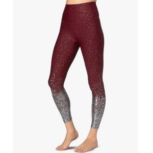Beyond Yoga Alloy Ombre Cropped Leggings